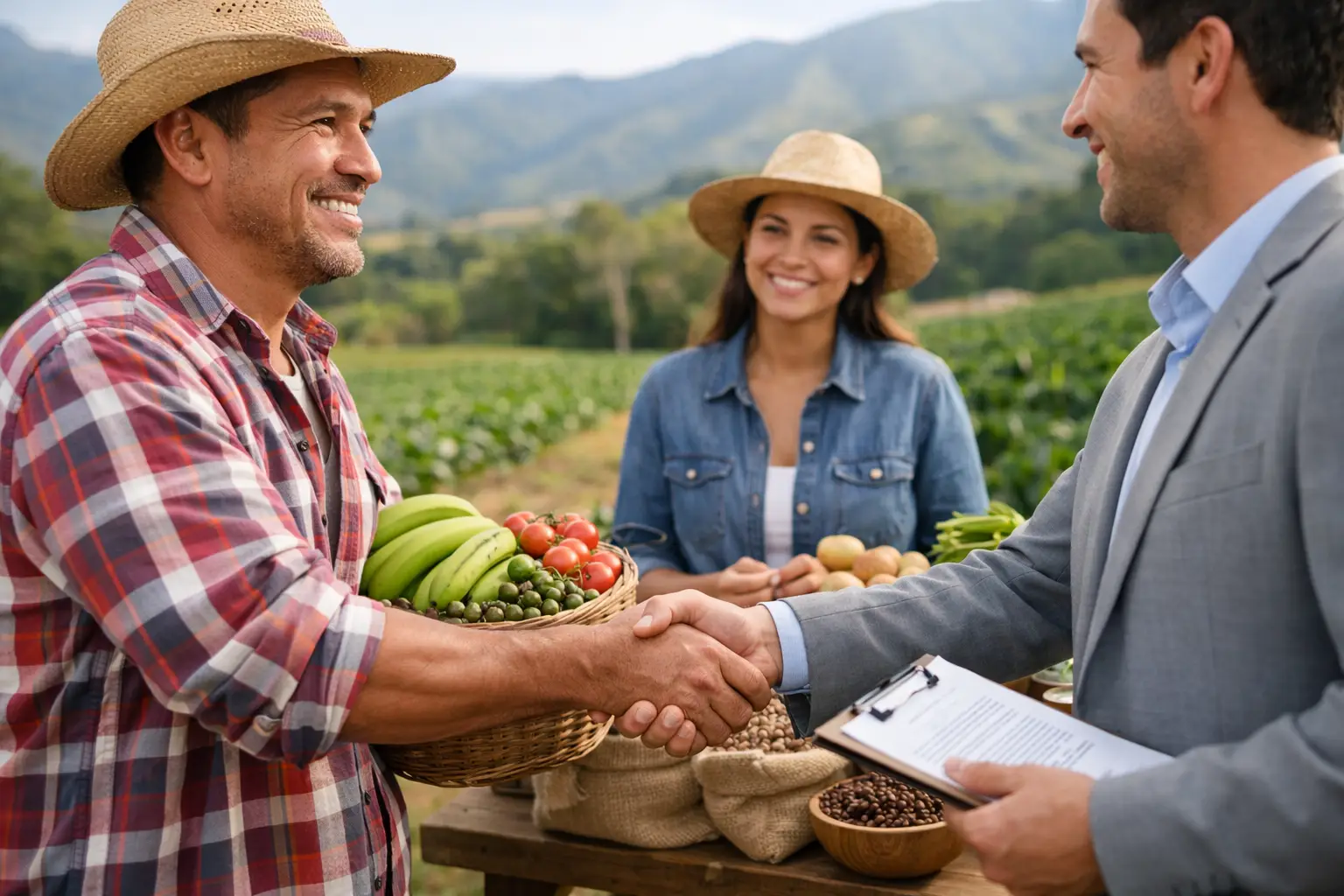 Cómo funciona el comercio justo agrícola