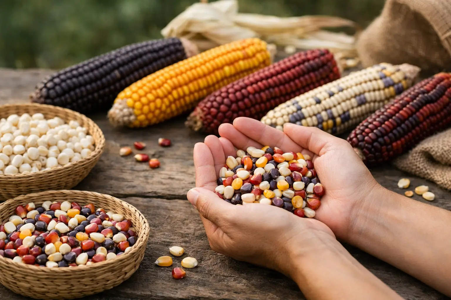 Por qué conservar semillas nativas de maíz