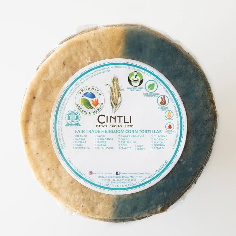 Tortilla mixta de Cintli