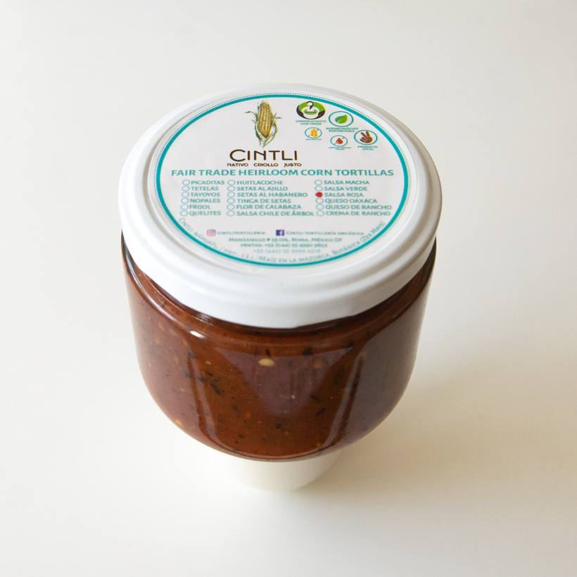 Salsa roja de Cintli