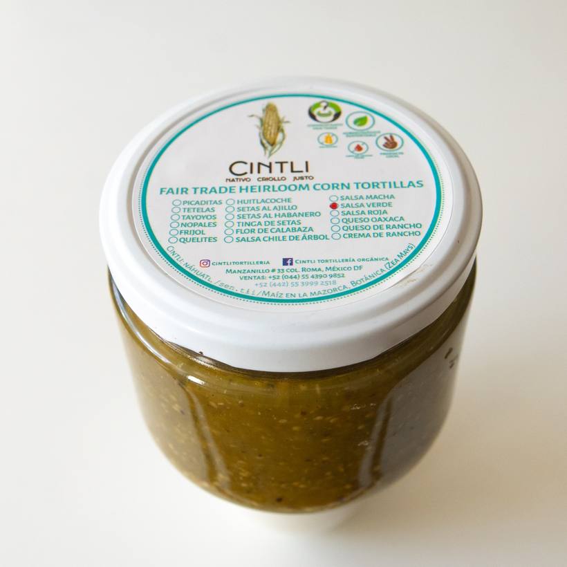 Salsa verde de Cintli